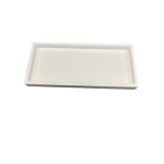 Pacifica Collection Amenity Tray, Small, White